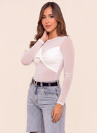 BLUSA GEMMA BLANCA - Tienda Coral