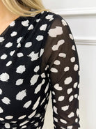 BODY BAMBI PRINT NEGRO - Tienda Coral