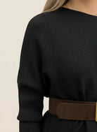 BLUSA TEJIDA DENIS NEGRA - Tienda Coral