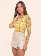 BODY TORONTO AMARILLO - Tienda Coral