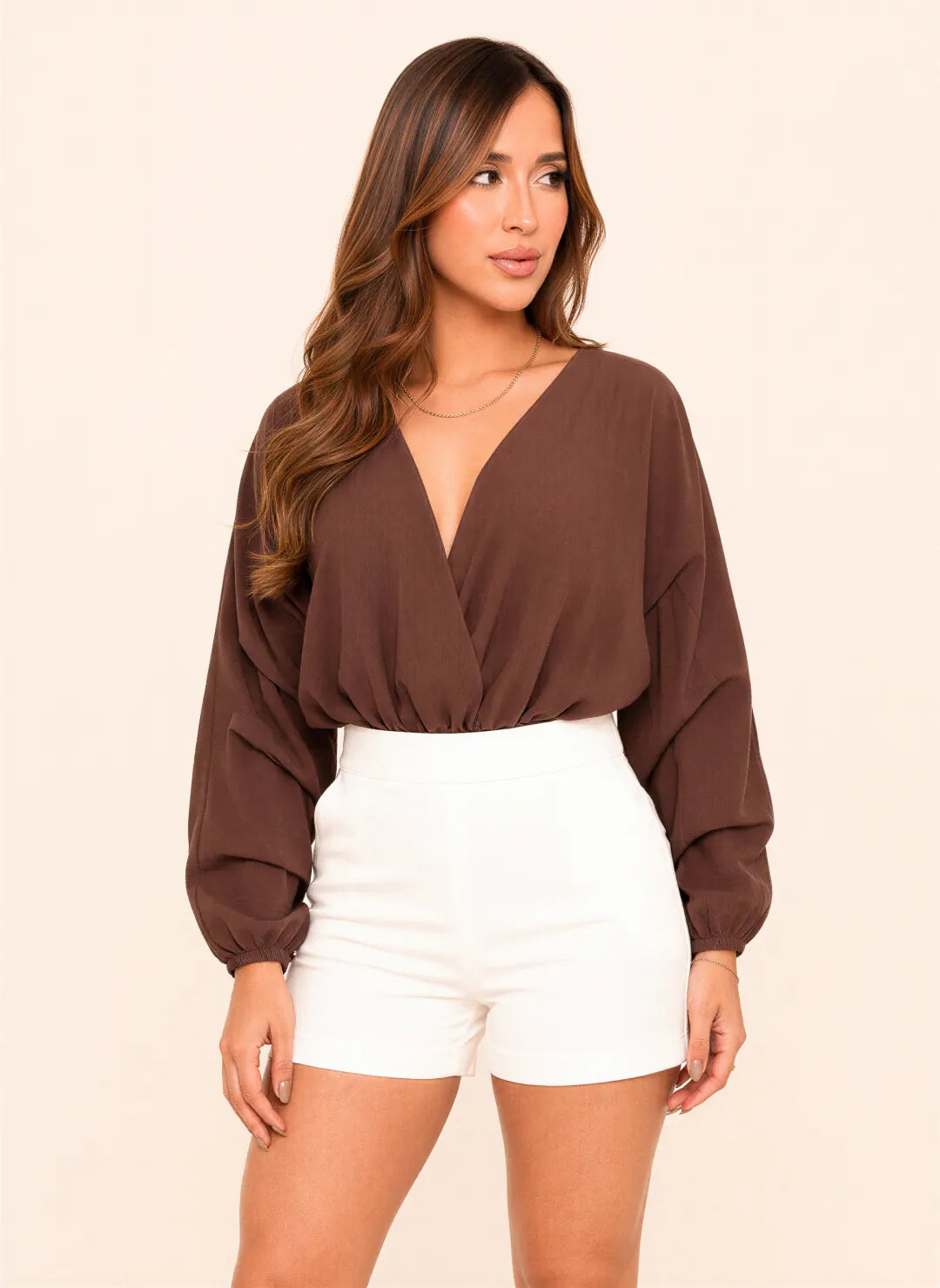 BLUSA DONATELLA CAFE - Tienda Coral