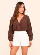 BLUSA DONATELLA CAFE - Tienda Coral