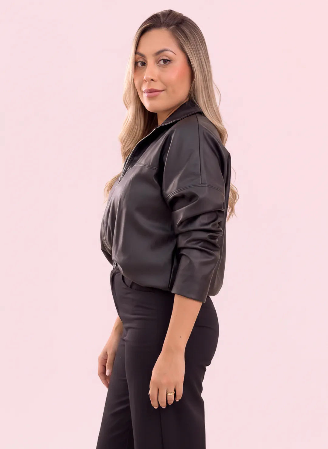 CHAQUETA CHARLOTTE NEGRA - Tienda Coral