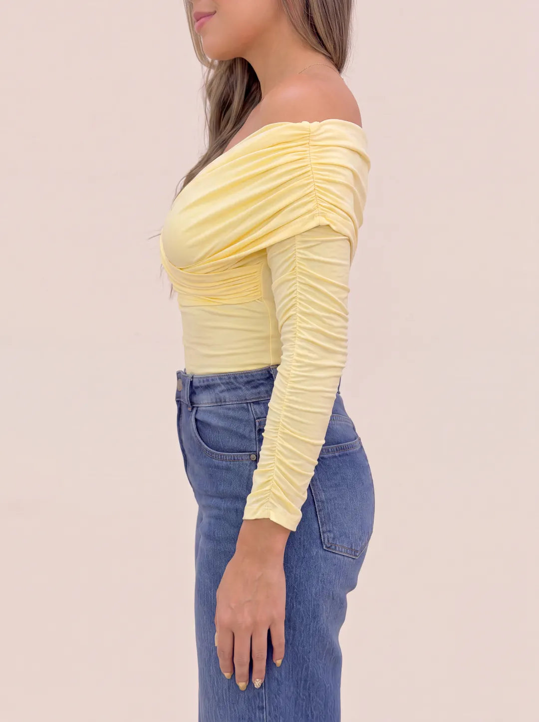BODY ARIEL AMARILLO - Tienda Coral