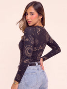 BODY LUNA NEGRO - Tienda Coral