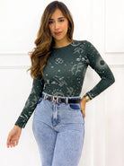 BODY LUNA VERDE - Tienda Coral