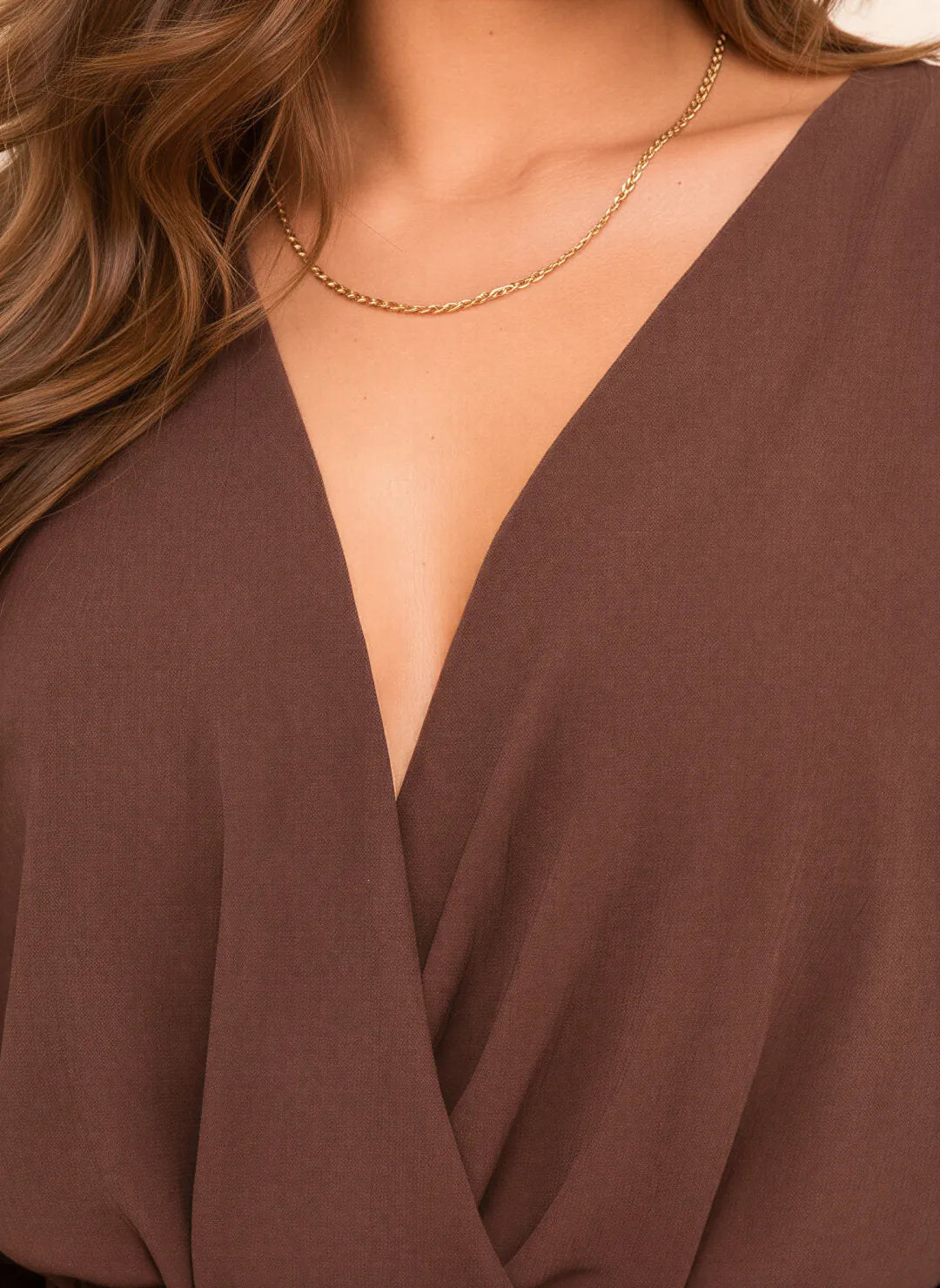 BLUSA DONATELLA CAFE - Tienda Coral